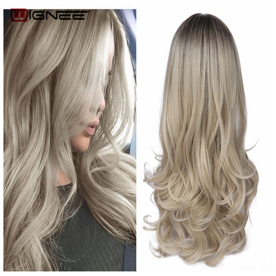 Lace wig ondulada Rebeca - 60 cm