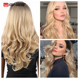 Lace wig ondulada Rebeca - 60 cm