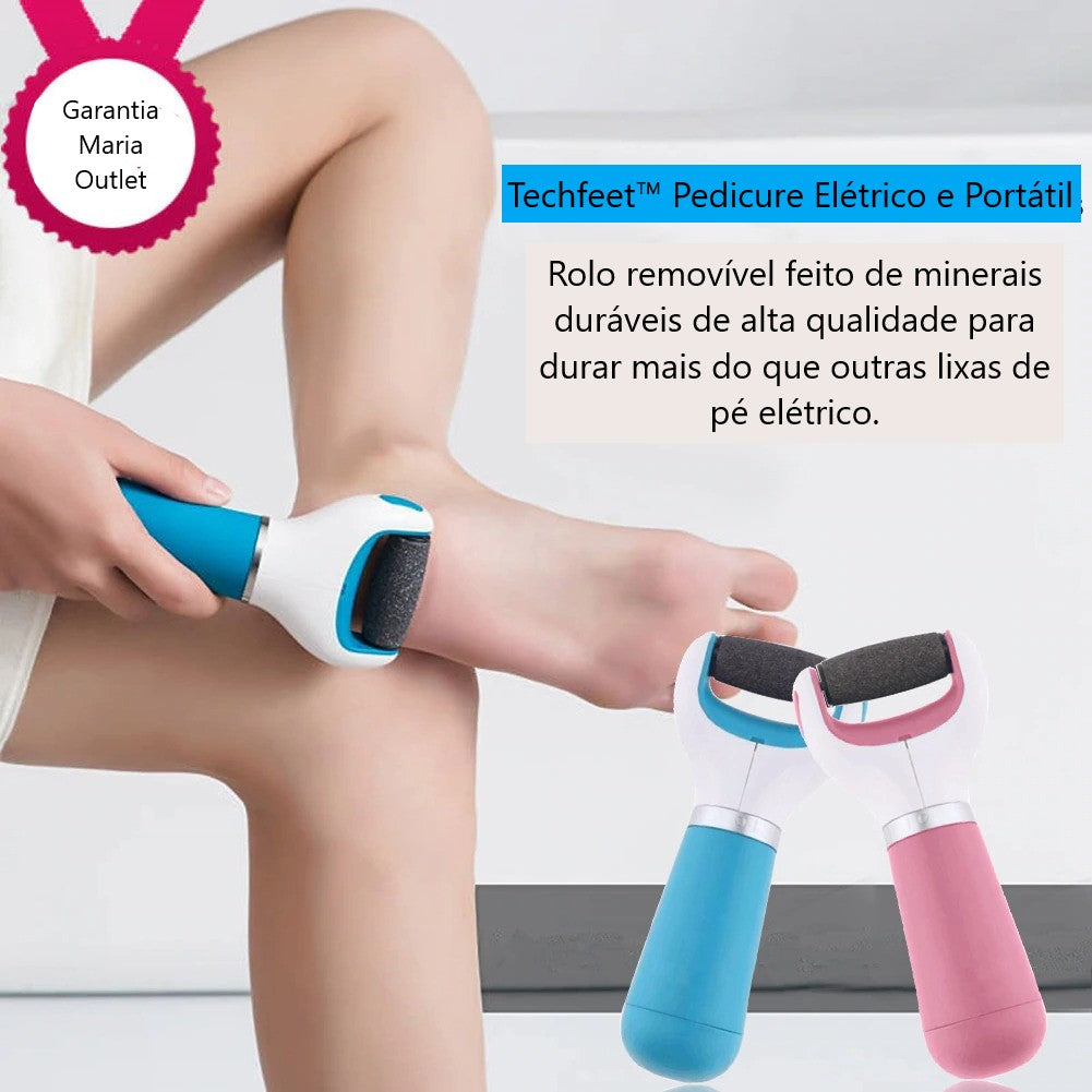 Techfeet™ Pedicure Elétrico e Portátil